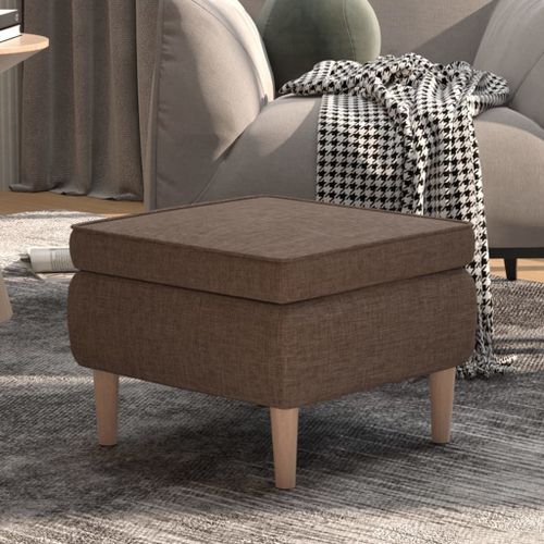 Vidaxl Canapé-Lit À 2 Places Taupe Tissu