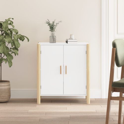 Vidaxl Armoire De Salle De Bain À Miroir Led 89x14x62cm Blanc Et Chêne