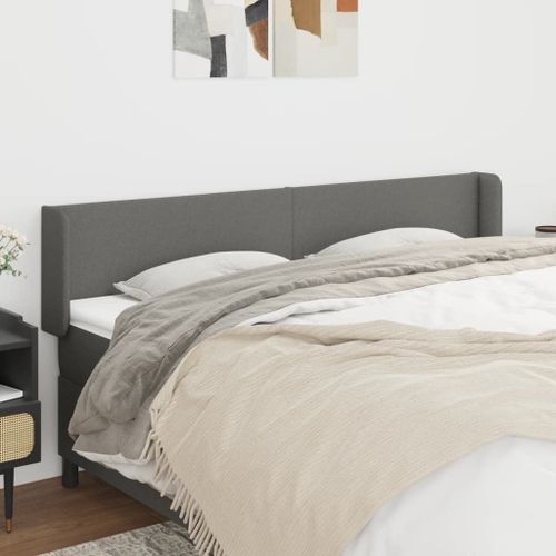 Vidaxl Banc Gris Foncé 110,5x45x49 Cm Velours