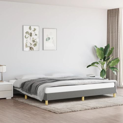 Vidaxl Ensemble De Coiffeuse Avec Led Gris Béton Bois D'ingénierie