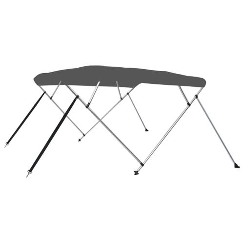 Vidaxl Canapé À 3 Places Tissu Bleu