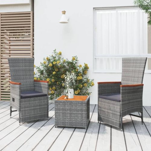 Vidaxl Fauteuil Cabriolet Noir Tissu