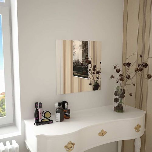 vidaXL Matelas en mousse à mémoire de forme blanc 200x200x17 cm