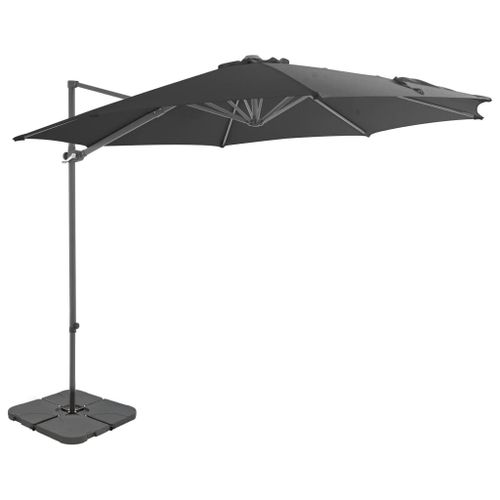 Vidaxl Dessus De Table Blanc ?80x1 Cm Verre Trempé Et Design De Marbre