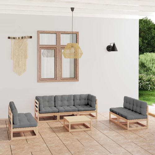 Vidaxl Bureau 110x53x117 Cm Bois Massif De Pin