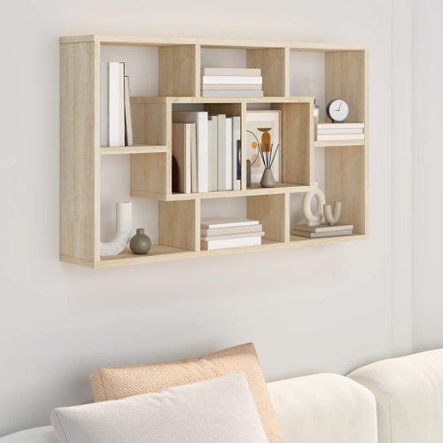 Vidaxl Bibliothèque/Séparateur De Pièce Blanc 80x30x51 Cm