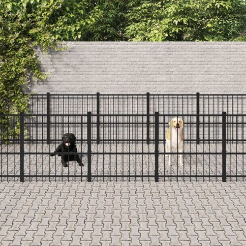 Vidaxl Cadre De Lit Extensible Noir Métal 90x200 Cm