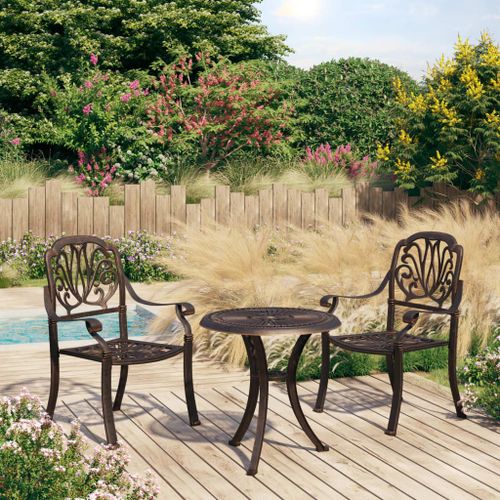 Tabourets De Bar 4 Pcs Argenté Et Marron Mdf