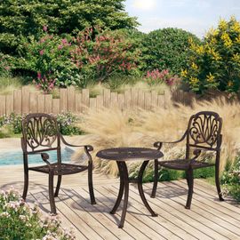 Tabourets De Bar 4 Pcs Argenté Et Marron Mdf