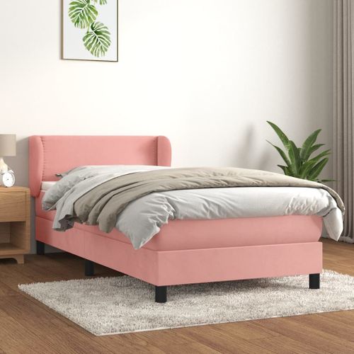 Vidaxl Armoire De Rangement Rose 80x35x101,5 Cm Acier