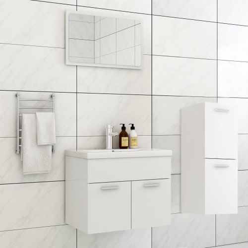 Vidaxl Applique Murale Led D'extérieur Avec Capteurs Blanc