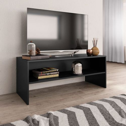 Vidaxl Table De Chevet Avec Led Infini Sonoma Gris 40x40x30 Cm