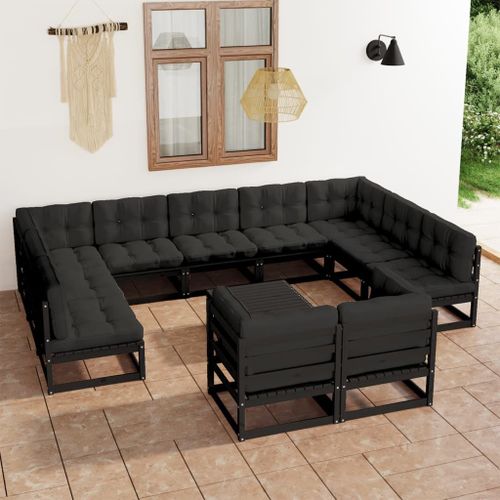 Vidaxl Sommier Tapissier Avec Matelas Et Led Noir 90x190 Cm Velours