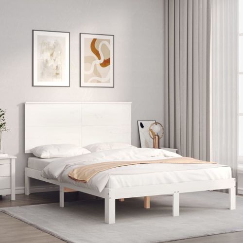 Vidaxl Garde-Robe À 3 Portes Hill 127x50x170 Cm Pin Solide