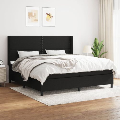 vidaXL Boîte de rangement Noir 90x47x33,5 cm Aluminium