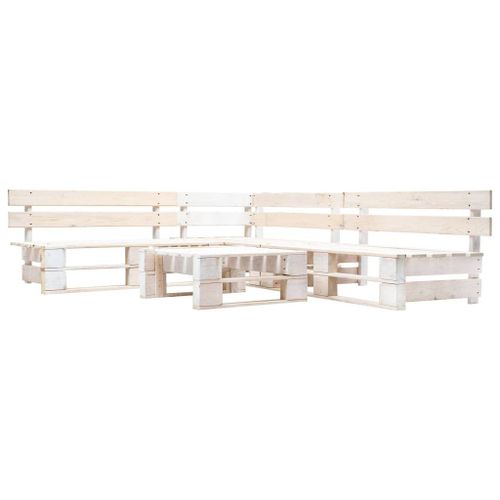 Vidaxl Chaises De Salle À Manger 4 Pcs Blanc Similicuir