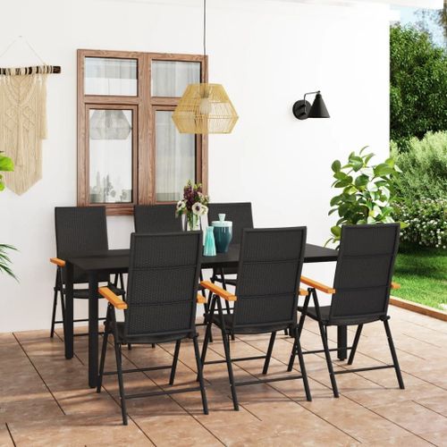 Vidaxl Chaises De Salle À Manger 6 Pcs Blanc Pp