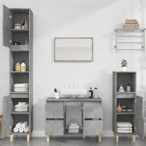 Vidaxl Meuble Tv Chêne Sonoma 180x35x41 Cm Bois D'ingénierie