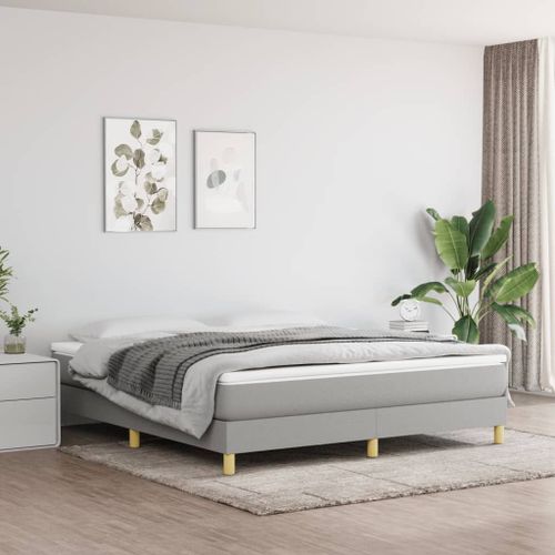 Vidaxl Lit De Jour Avec Gigogne Sans Matelas Gris Foncé 100x200 Cm