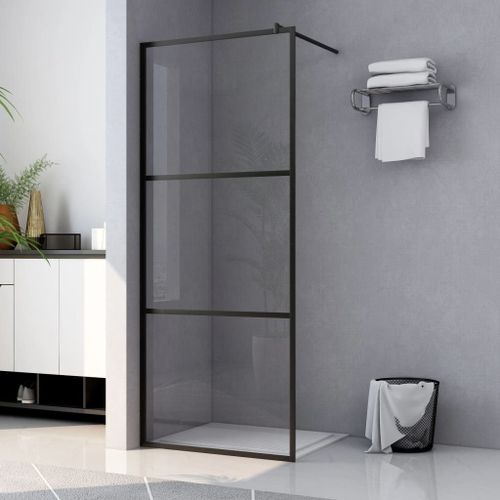 vidaXL Kit de quincaillerie de porte coulissante 200 cm Acier Noir
