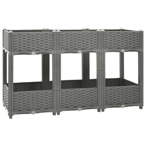 Vidaxl Table De Bar Blanc 120x60x105 Cm