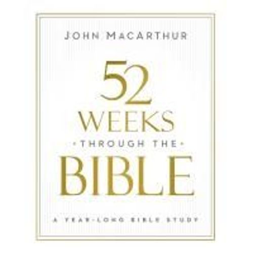 52 Weeks Through The Bible | Softcover