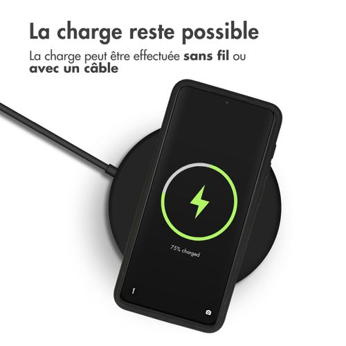 Imoshion Coque Arrière Rugged Clear Avec Magsafe Samsung Galaxy Z Flip 6 Noir