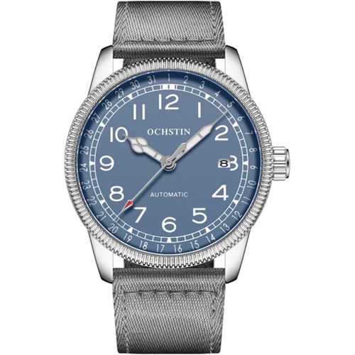 Montre Mécanique Automatique Pour Homme Avec Bracelet En Cuir Et Affichage Analogique De La Date Montre Étanche