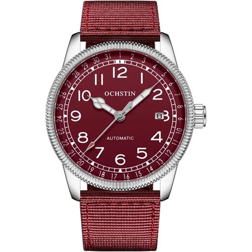 Montre Mécanique Automatique Pour Homme Avec Bracelet En Cuir Et Affichage Analogique De La Date Montre Étanche