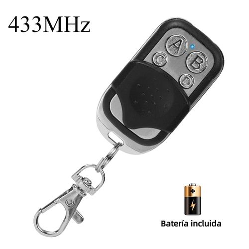 Duplicateur de copie intelligent avec télécommande,porte de garage électrique,portail,émetteur de clonage,4 boutons- 433MHz Lock