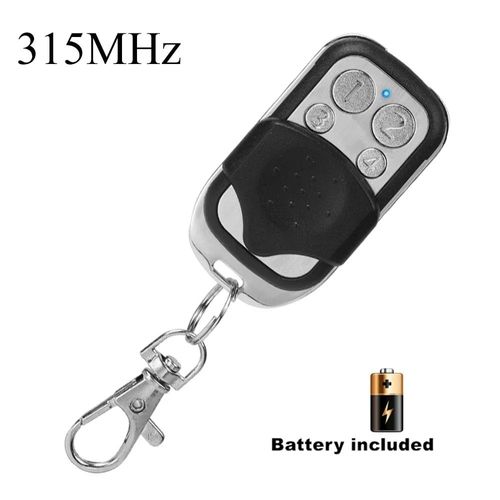 Duplicateur de copie intelligent avec télécommande,porte de garage électrique,portail,émetteur de clonage,4 boutons- 315MHz ABCD