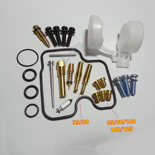 Kit De Réparation De Carburateur Keihin Pour Moto Honda,Assemblage De Diaphragme À Piston Et Flotteur,Cb400sf Vtec,1 Jeu Par Paquet - Type With Float