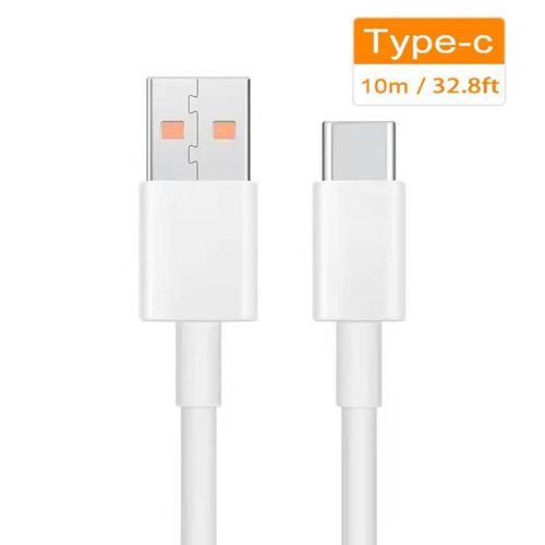 Câble USB de type C extra long,3m,8m,10m,12m,développement rapide,câble de données,adapté pour Samsung,Xiaomi,Huawei- 10m Type-c