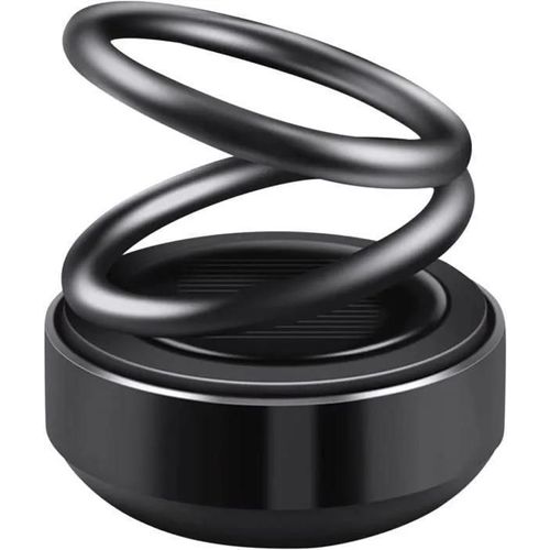 Désodorisant De Voiture Solaire Noir - Diffuseur D¿Aromathérapie À Énergie Solaire Pour Une Atmosphère Relaxante Dans Votre Véhicule.