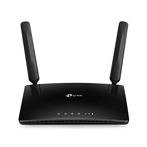 TP Link Routeur 4G LTE 150Mbps WiFi AC1200 (Archer MR400 V3), Modem 4g, Box 4G, 2 SMA pour antenne Externe, 4 Ports RJ45, antennes.