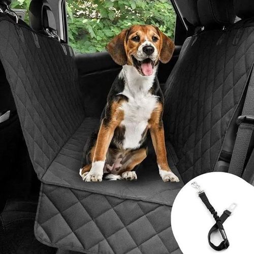Protection Coffre Siege Voiture Chien Imperméable Et Antidérapant, Protection Chien Siege Arriere Universelle Pour Voiture (147x137).