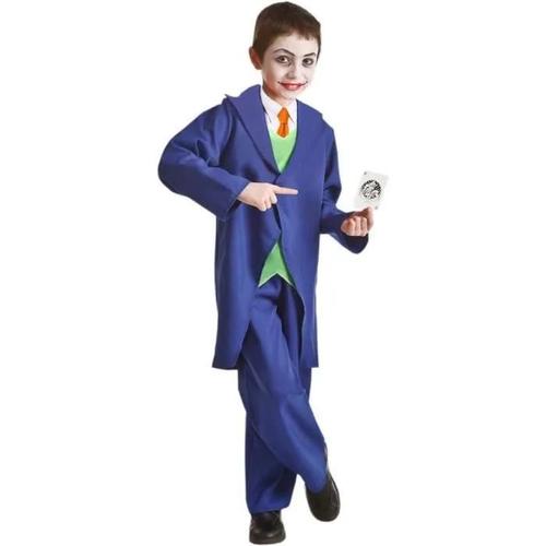 Déguisement Clown Foufou Enfant - El Rey Del Carnaval - Licence Batman - Bleu - Multicolore - 3 Ans