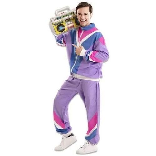 Witbaard Survêtement 80's Hommes Polyester Violet