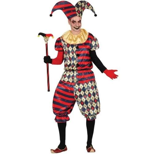 Déguisement Arlequin Démoniaque Homme - Fiestas Guirca, S.L. - Halloween - Noir - Adulte