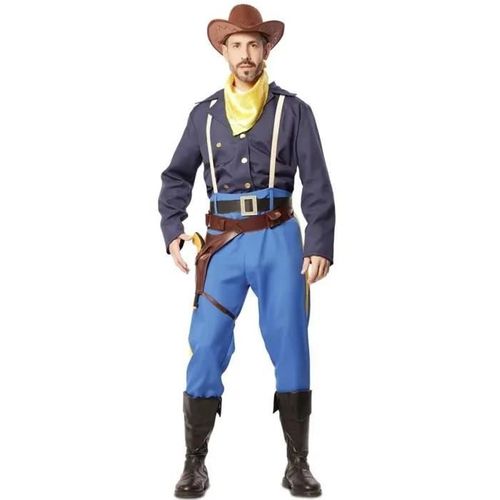 Eurocarnavales, Sa. Déguisement Cowboy Wayne Homme. Xl. Adulte