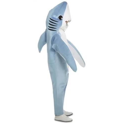 Déguisement Requin Mako Adulte - Bleu - Intérieur - Carnaval Et Soirées Déguisées