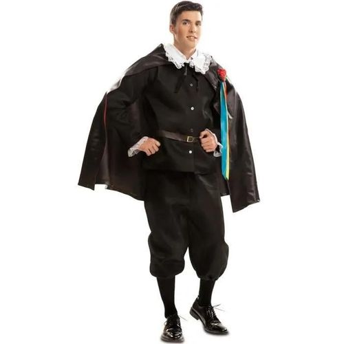 Déguisement Troubadour Pour Homme - Noir - Taille M/L