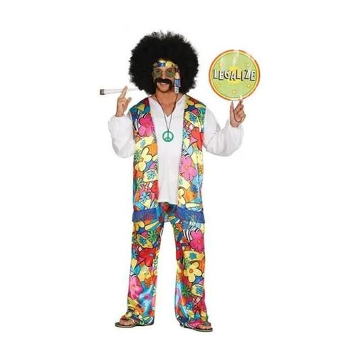 Disfraz De Hippie Floreado