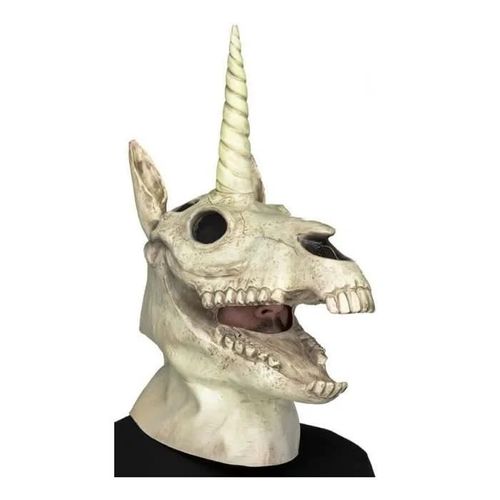Máscara De Calavera Unicornio Multicolore