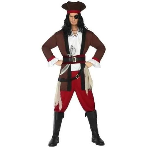 Déguisement Pirate - Atosa - Adulte - Marron - Polyester - Livré À L'unité