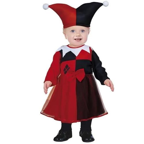 Déguisement Arlequin Charmant Bébé 12/18 Mois - Noir - Modèle Arlequin - Tissu - Intérieur