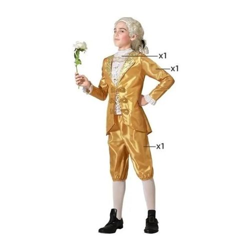 Déguisement Marquis Doré Pour Garçon - Atosa - Costume De Courtisan Ou Noble