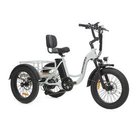 Jobobike Triker Tricycle Électrique Pour Senior 720wh 48v 15ah Color Lcd Blanc