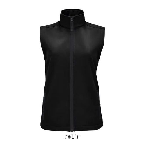 Gilet Softshell Femme Sol's Race Bw - Noir - Sports D'hiver - Randonnée