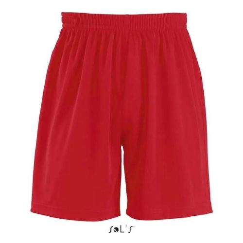 Short De Running Homme San Siro 2 Rouge - Taille 2xl - Ceinture Élastiquée Et Finitions Renforcées